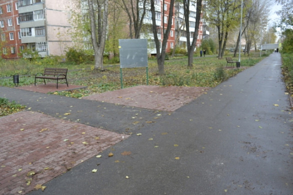 В Иванове на улице Мякишева благоустроят аллею
